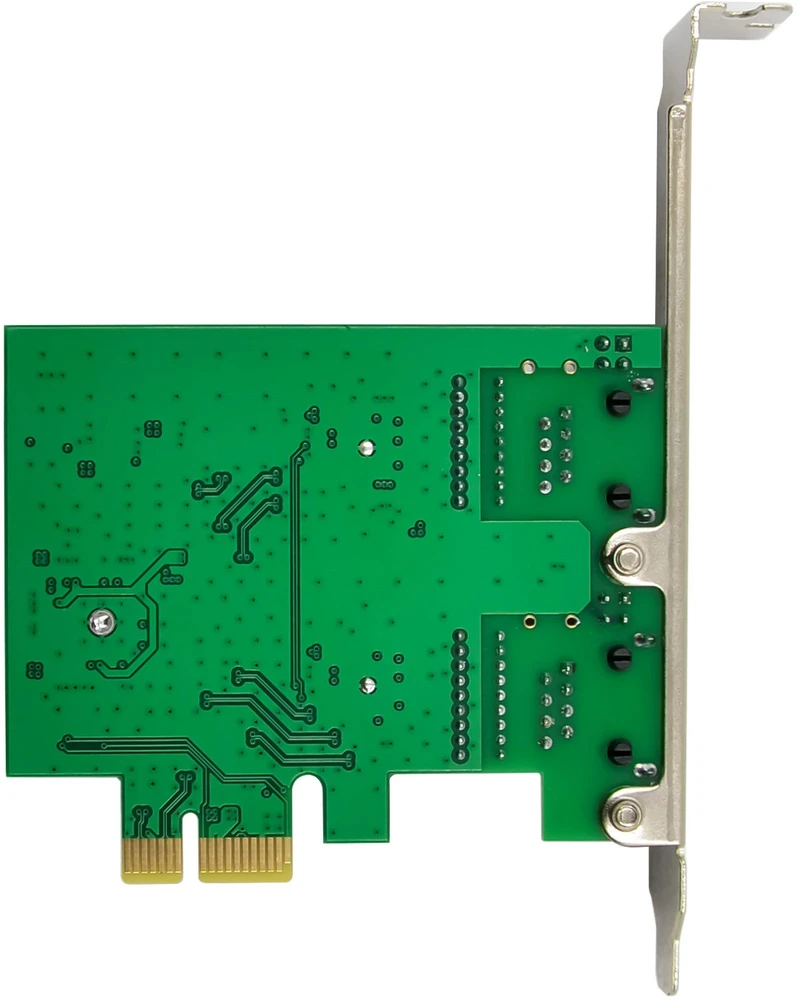 Karta jungiama į tinklą Level One Games InLine® Dual Gigabit karta jungiama į tinklą, 2x RJ45 1Gb/s, PCIe x1, w tym. blacha slotowa LP