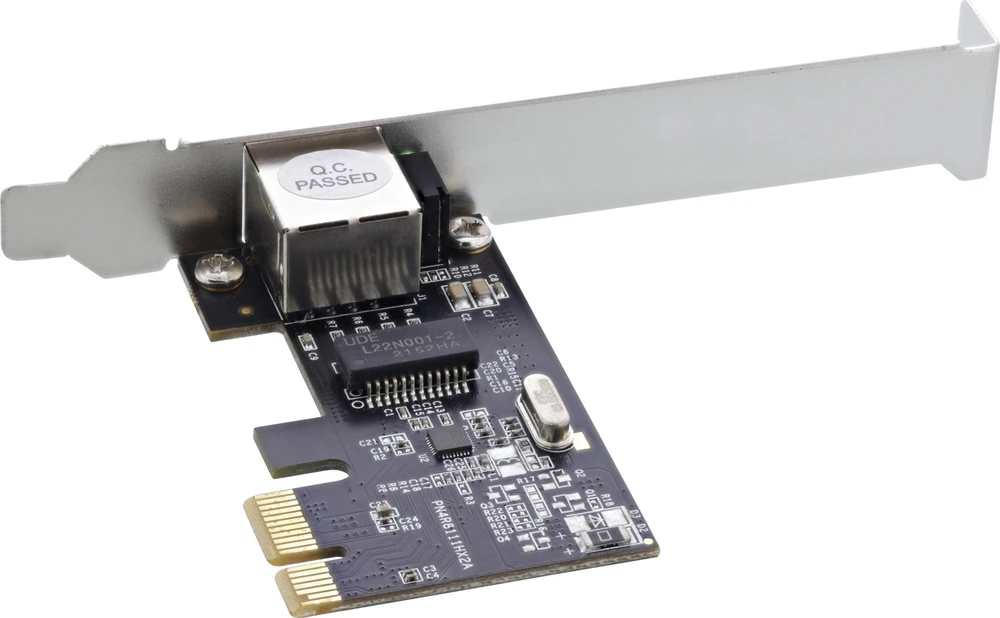 Karta jungiama į tinklą Longshine Longshine NEK PCIe x1 1GBit RJ-45 retail