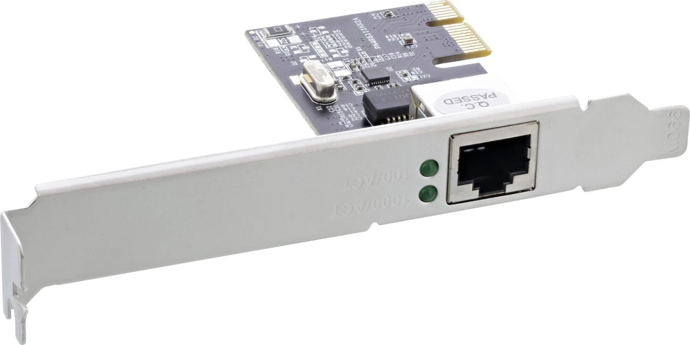 Karta jungiama į tinklą Longshine Longshine NEK PCIe x1 1GBit RJ-45 retail