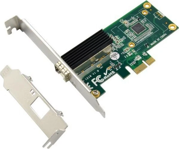 Karta jungiama į tinklą MicroConnect 1port SFP Ethernet Server PCIe