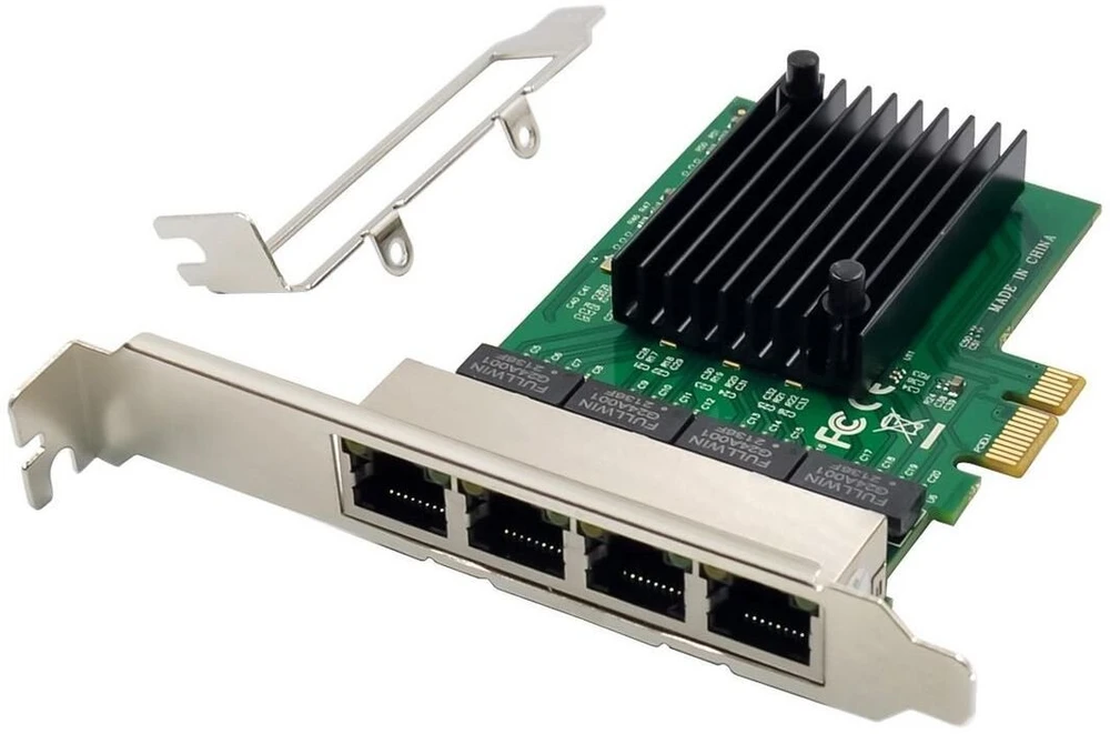 Karta jungiama į tinklą MicroConnect Network Card PCIe x1 RTL8111F