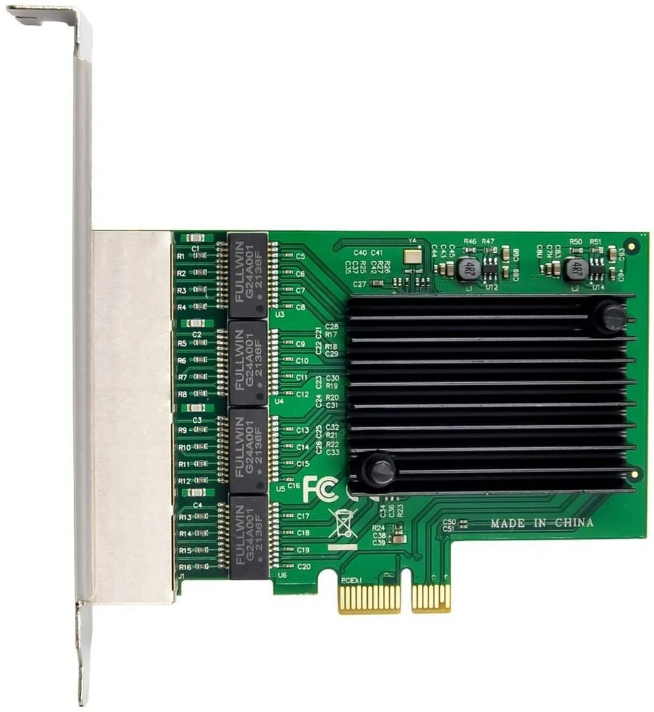 Karta jungiama į tinklą MicroConnect Network Card PCIe x1 RTL8111F