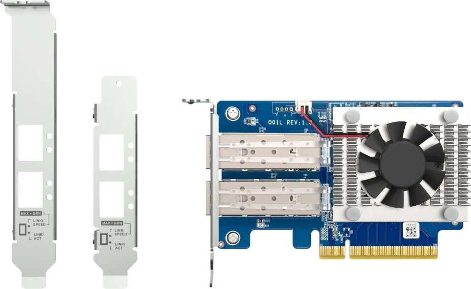 QNAP QXG-10G2SF-NXE 10GbE dvigubas nešiojamas SFP+