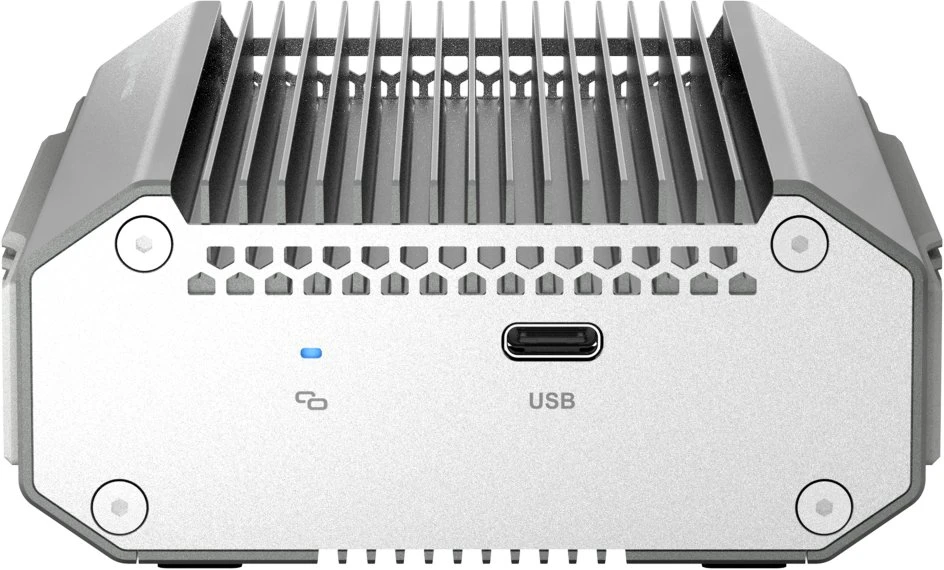 Qnap Systems QNAP QNA-UC10G2T, Vielinis, USB C tipo, Ethernet, 10000 Mbit/s, Juoda, Sidabras