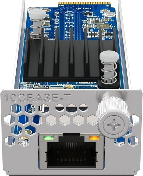 Tinklo plokštė Qnap QNAP QXG-ES10G1T, PCIe 3.0 x4 plėtimo modulis, 100M/1G/2.5G/5G/10 Gigabit Ethernet x 1