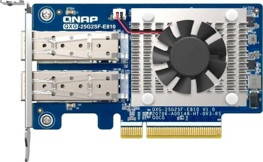 Port QNAP QXG-25G2SF-E810 2 prievadų 25GbE