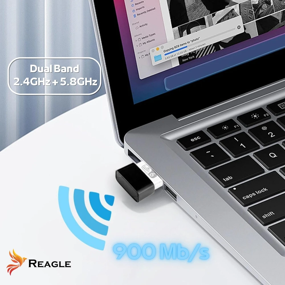 Karta jungiama į tinklą Reagle AX900