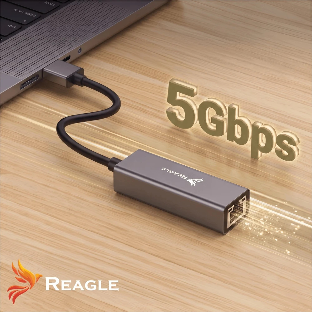 Karta jungiama į tinklą Reagle Reagle Karta Sieciowa USB A 3.1 GIGABIT LAN 1000Mb RJ45