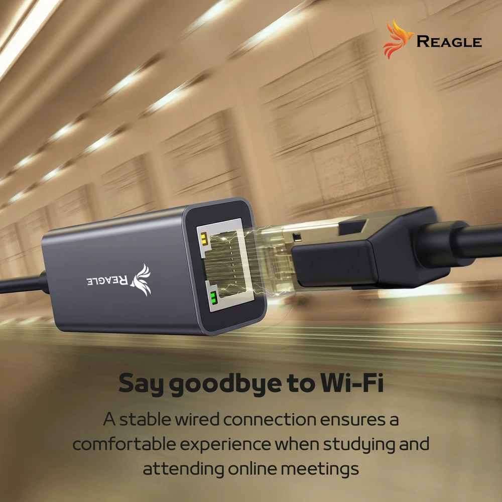 Karta jungiama į tinklą Reagle Reagle Karta Sieciowa USB A 3.1 GIGABIT LAN 1000Mb RJ45
