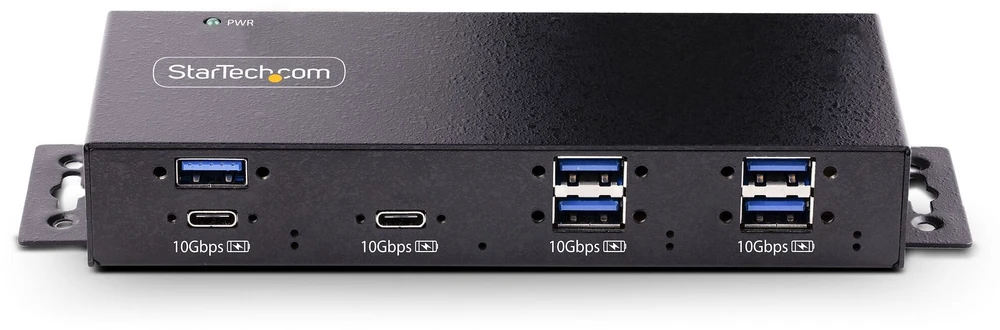 StarTech 7-Port USB-C Hub Przemysłowy USB-Hub su 10Gbps i adapteriu 5x USB-A/2x USB-C Ports Aktywny rozdzielacz USB