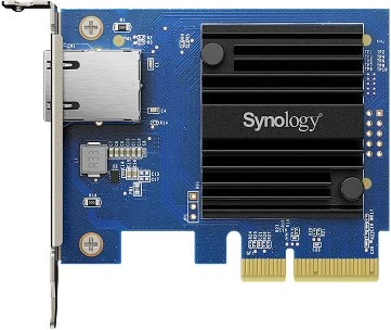 Synology Karta jungiama į tinklą e10g30-t1 10gbe 1x rj-45 pcie 3.0 x4