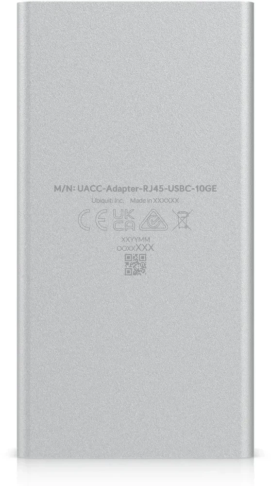 „Ubiquiti“ adapteris „UniFi UACC-Adapteris-RJ45-USBC-10GE Ethernet 10000 Mbit/s“