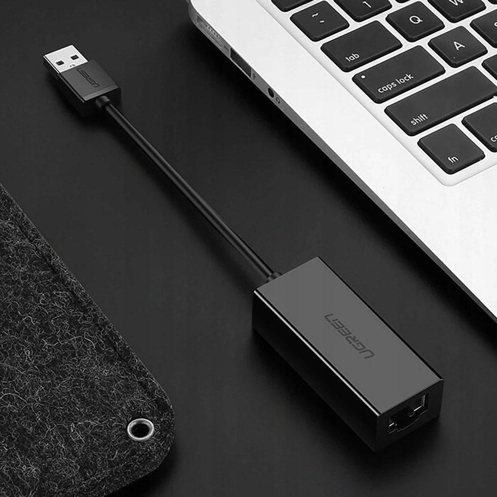 Ugreen USB-C to RJ45 10/100 Mbps Network Adapteris - Juodas
