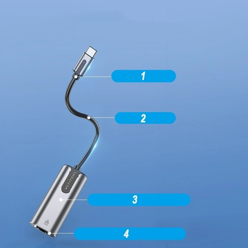 „Vention“ USB-C gigabito eterneto adapteris