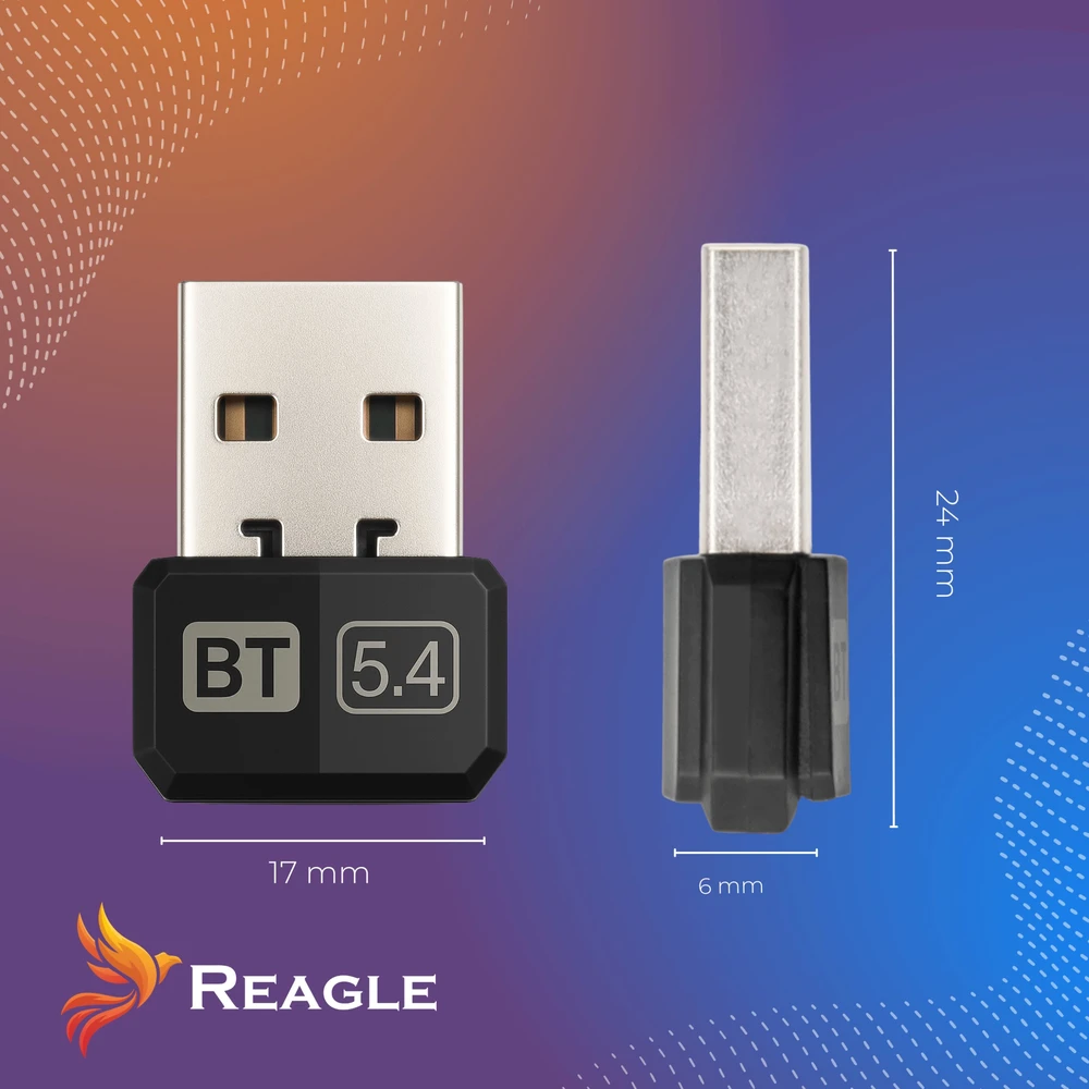 Tinklo plokštė Wozinsky BLUETOOTH 5.4 USB NANO MINI ADAPTERIS KOMPIUTERIUI SIŲSTUVAS IM TUVAS KORTELĖ