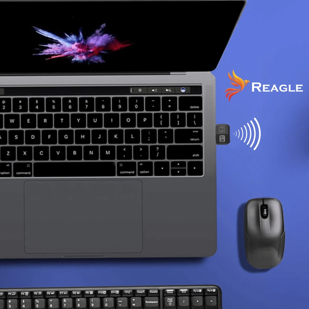 Tinklo plokštė Wozinsky BLUETOOTH 5.4 USB NANO MINI ADAPTERIS KOMPIUTERIUI SIŲSTUVAS IM TUVAS KORTELĖ