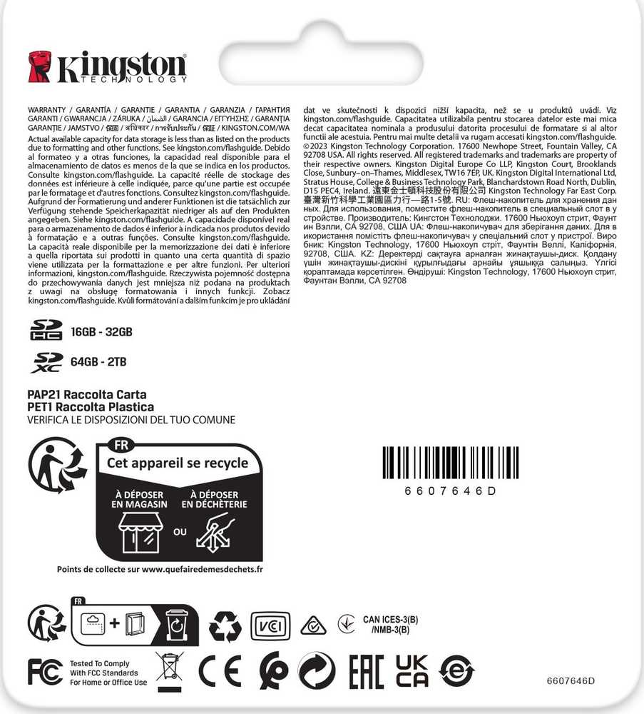 Atminties kortelė Kingston SDXC II V60 React Plus | SDR2V6/512GB | 512 GB | SDXC | Flash atminties klasė Class 10, UHS-II, U3, V60
