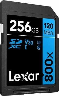 Lexar 256GB SDXC kortelė su 120MB/s duomenų perdavimo sparta