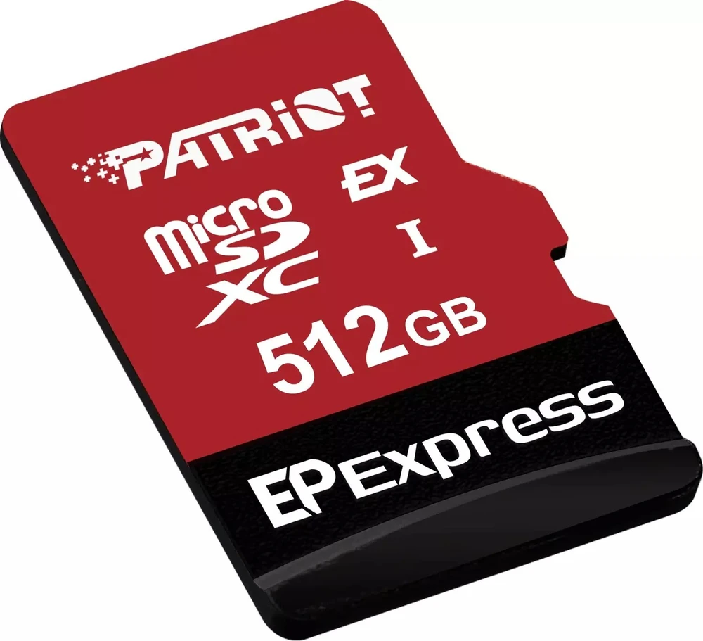 Atminties kortelė Patriot EP Micro SDXC Express 512GB 800/600 MB/s U3