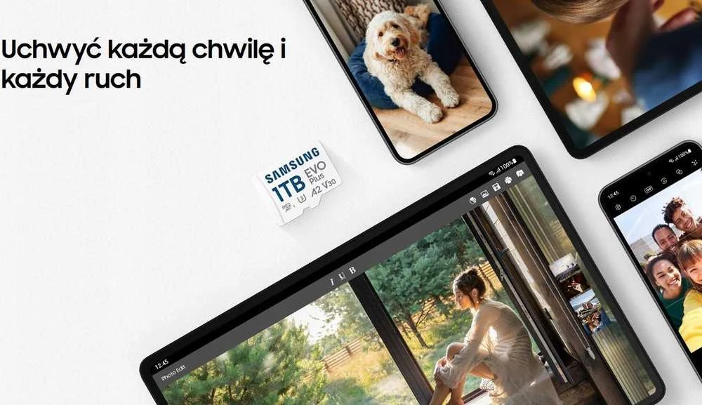 Atminties kortelė Samsung EVO Plus microSD 128 GB, Baltos spalvos