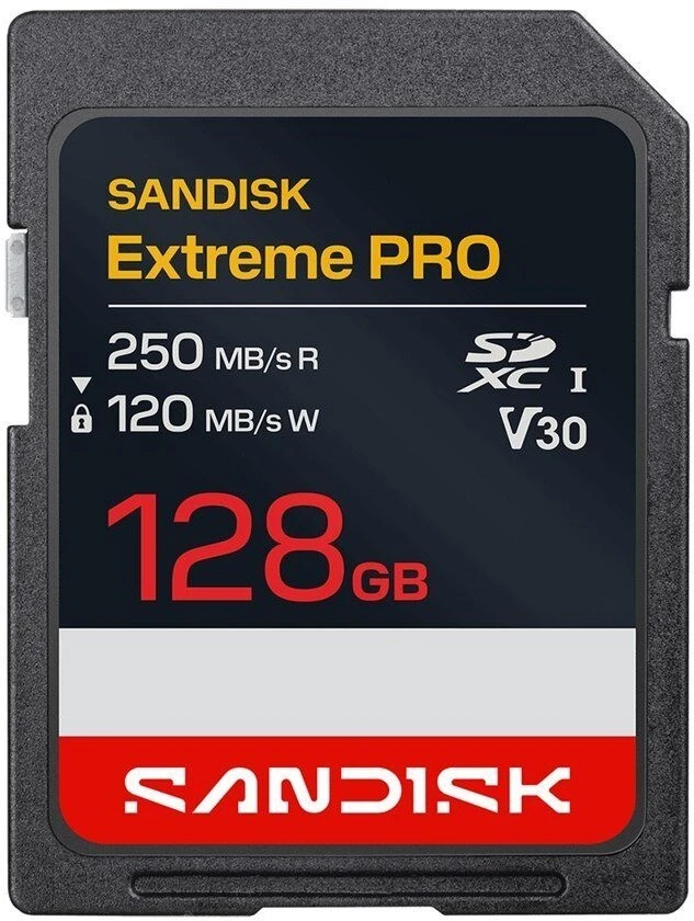 Atminties kortelė SanDisk Extreme PRO SD UHS-I 128 GB SDXC