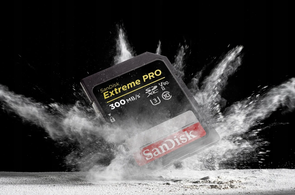 Atminties kortelė „SanDisk Micro SDXC“ 1 TB „Extreme PRO“ kortelė (R: 280 MB/s, W: 150 MB/s, UHS-II, V60)