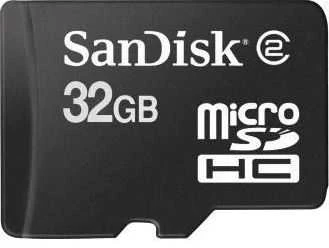 Atminties kortelė Sandisk 32 GB, Micro SDHC, Flash atminties klasė 4