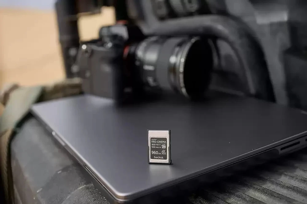Atminties kortelė Karta SanDisk Pro Cinema CFexpress 480 GB (SDCFEA-480G-GN4NN)