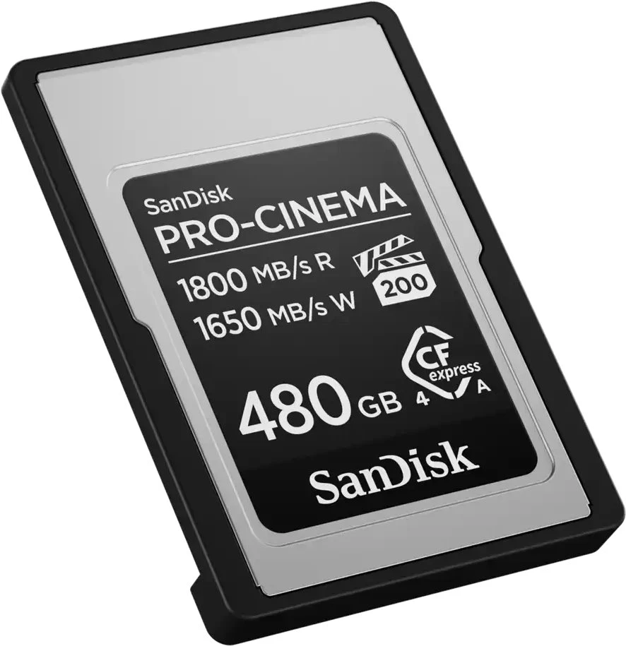Atminties kortelė Karta SanDisk Pro Cinema CFexpress 480 GB (SDCFEA-480G-GN4NN)
