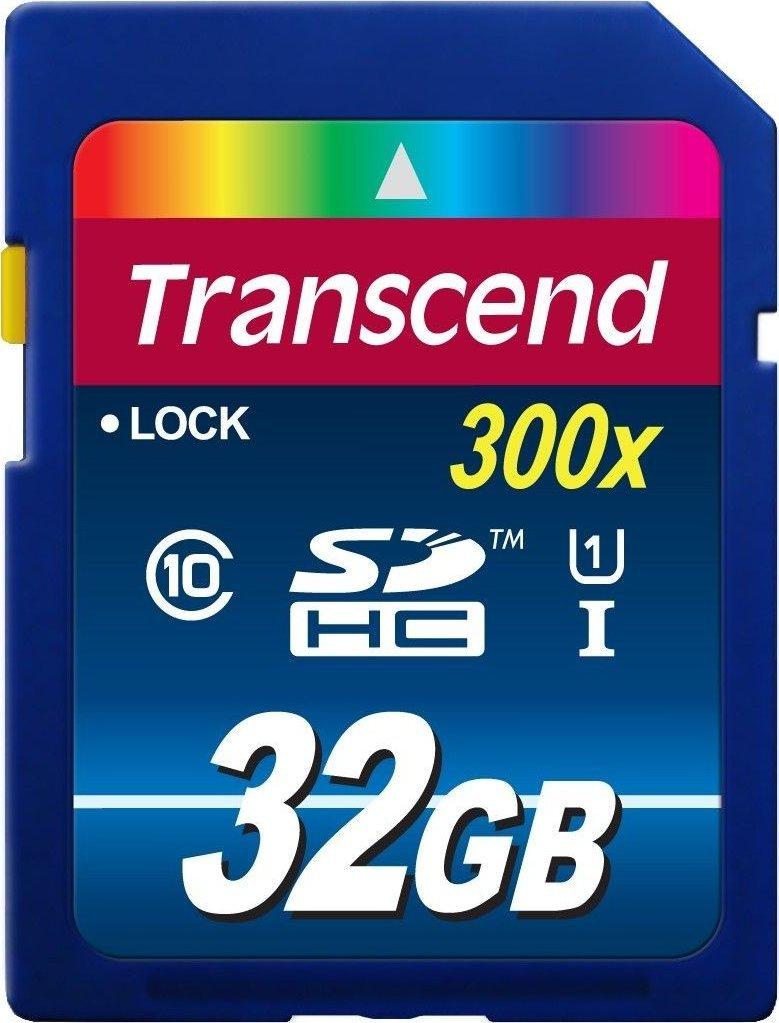 Atminties kortelė Transcend SDHC 32GB 10 klasės UHS-I 300x Premium