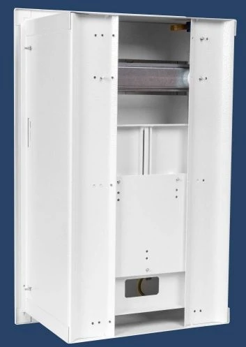 Karwasz RW-1-P-10 Z/O Įleidžiama skaitiklių spinta 1 metro 1 fazių 10 modulių IP30 RW-1-P-10 Z/O