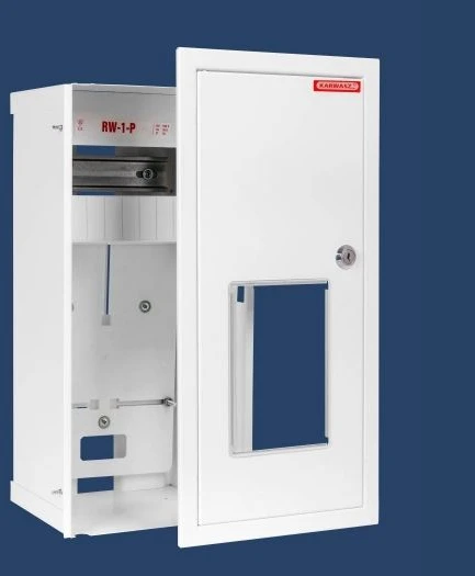 Karwasz RW-1-P Z/O Įleidžiama skaitiklių spintelė, 1 metras, 1 fazė, 6 moduliai, IP30 RW-1-P Z/O