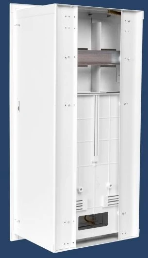 Karwasz RW-3-P Z/O Įleidžiamoji skaitiklių spintelė, 1 metras, 3 fazės, 11 modulių, IP30 RW-3-P Z/O