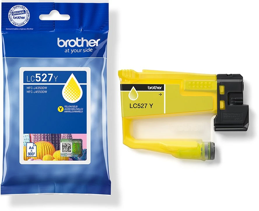Brother LC527Y | Rašalo kasetė | Geltona