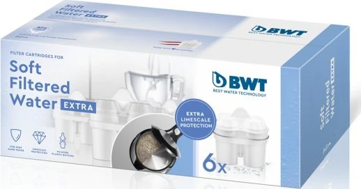 Kasetė filtrujący BWT 814560 6-Pack Soft Filtered Vanduo