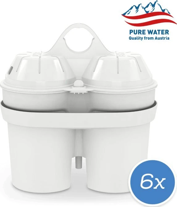 Kasetė filtrujący BWT 814560 6-Pack Soft Filtered Vanduo