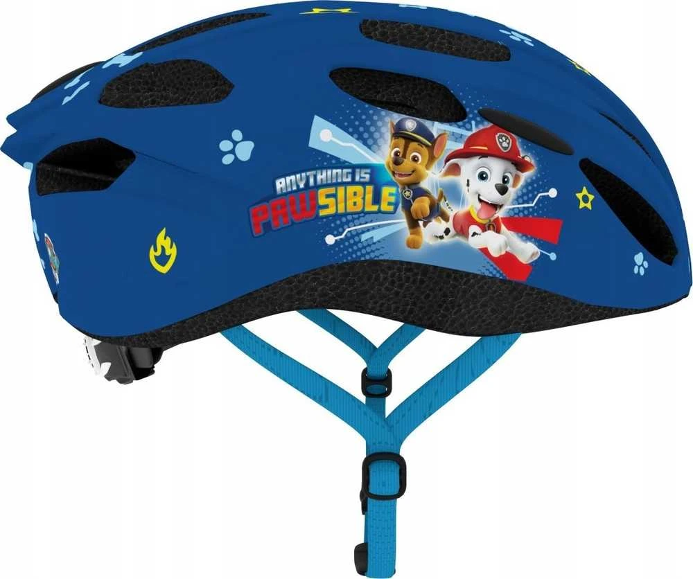 Paw_Patrol Dviratininkų šalmas vaikams Paw Patrol, mėlynas