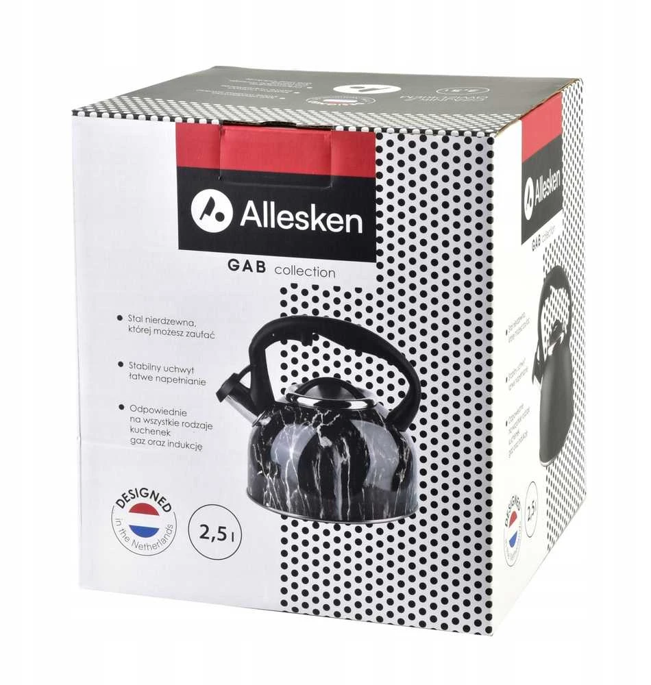 Kassel Allesken GAB Juodas Virdulys 2,5L
