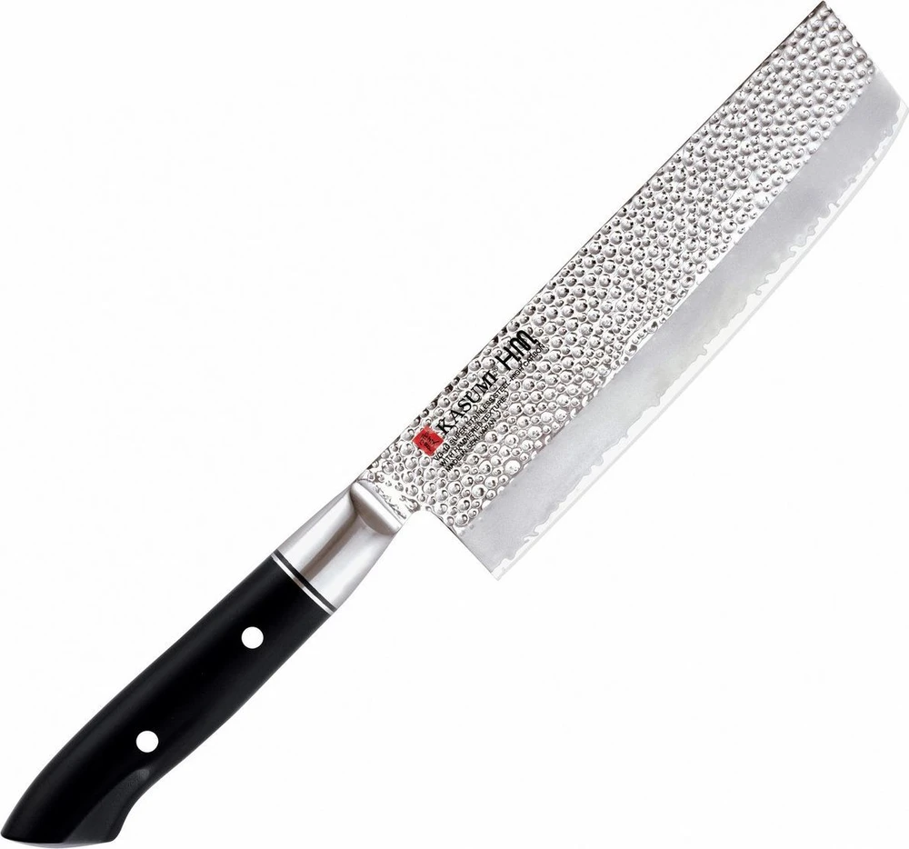 KASUMI Japoniškas Nakiri peilis, kaltas, ilgis 17 cm, kalamas plienas VG-10 HM