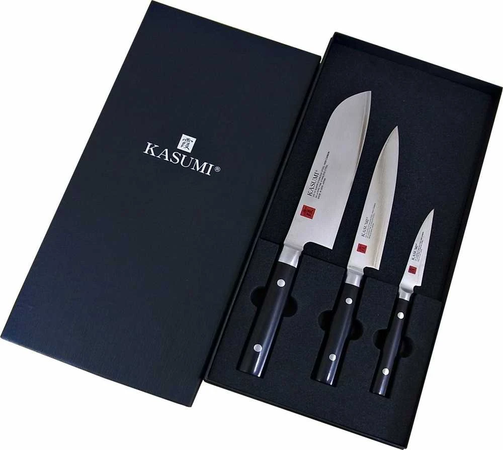 KASUMI Peilių rinkinys III DAMASCUS