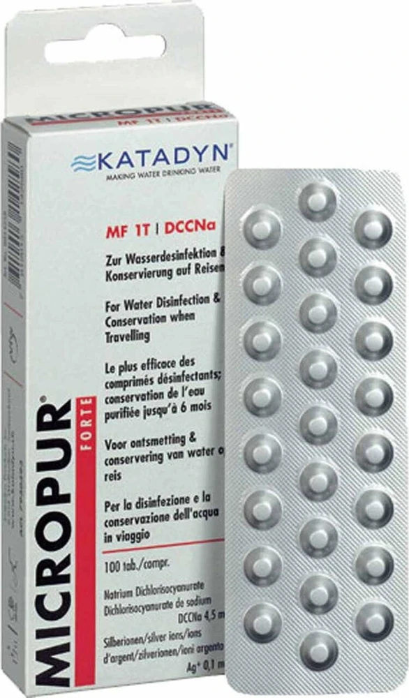 Katadyn Katadyn Micropur Forte MF 1T 100 vnt.