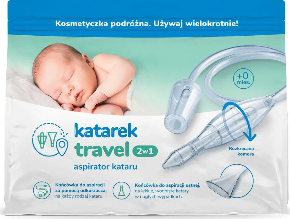 KATAREK kelioninis aspiratorius 2in1