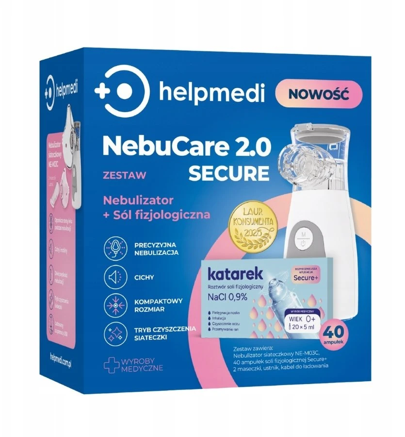 KATAREK inhaliatorius + druska NEBUCARE