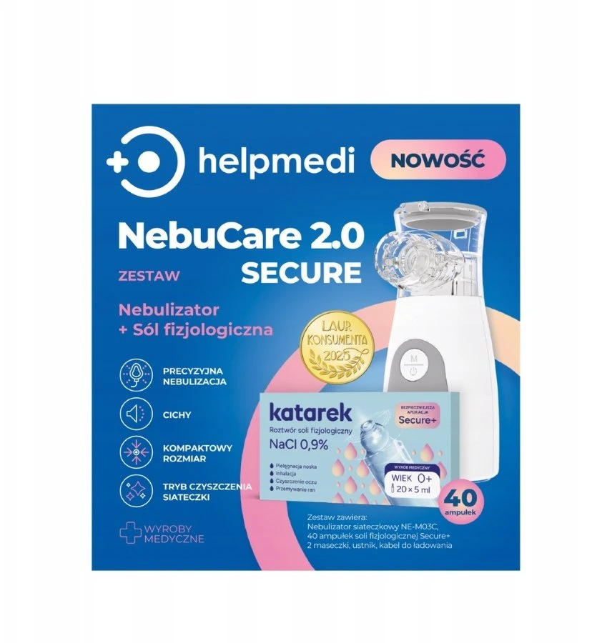 KATAREK inhaliatorius + druska NEBUCARE