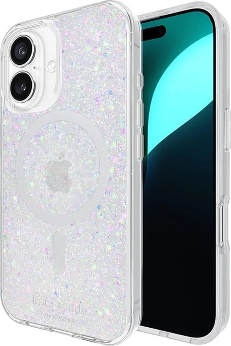 Kate Spade New York Protective MagSafe - dėklas skirtas Apple iPhone 16 Chunky Glitter