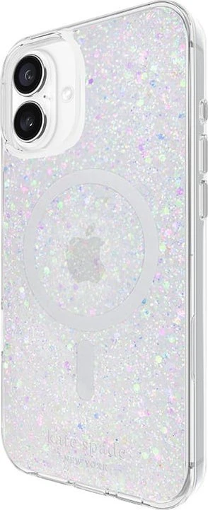 Kate Spade New York Protective MagSafe - dėklas skirtas Apple iPhone 16 Plus Chunky Glitter