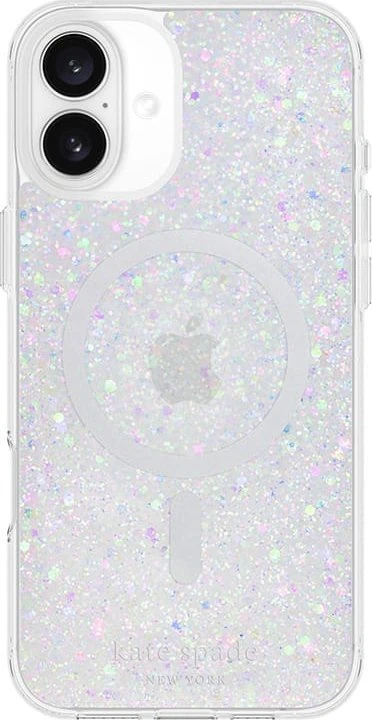 Kate Spade New York Protective MagSafe - dėklas skirtas Apple iPhone 16 Plus Chunky Glitter