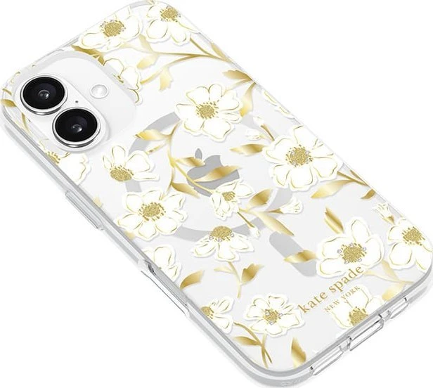 Kate Spade New York Protective Gems MagSafe - dėklas skirtas Apple iPhone 16 Sunshine Floral