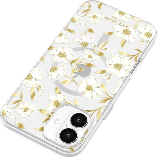 Kate Spade New York Protective Gems MagSafe - dėklas skirtas Apple iPhone 16 Plus Sunshine Floral