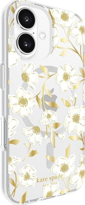Kate Spade New York Protective Gems MagSafe - dėklas skirtas Apple iPhone 16 Sunshine Floral